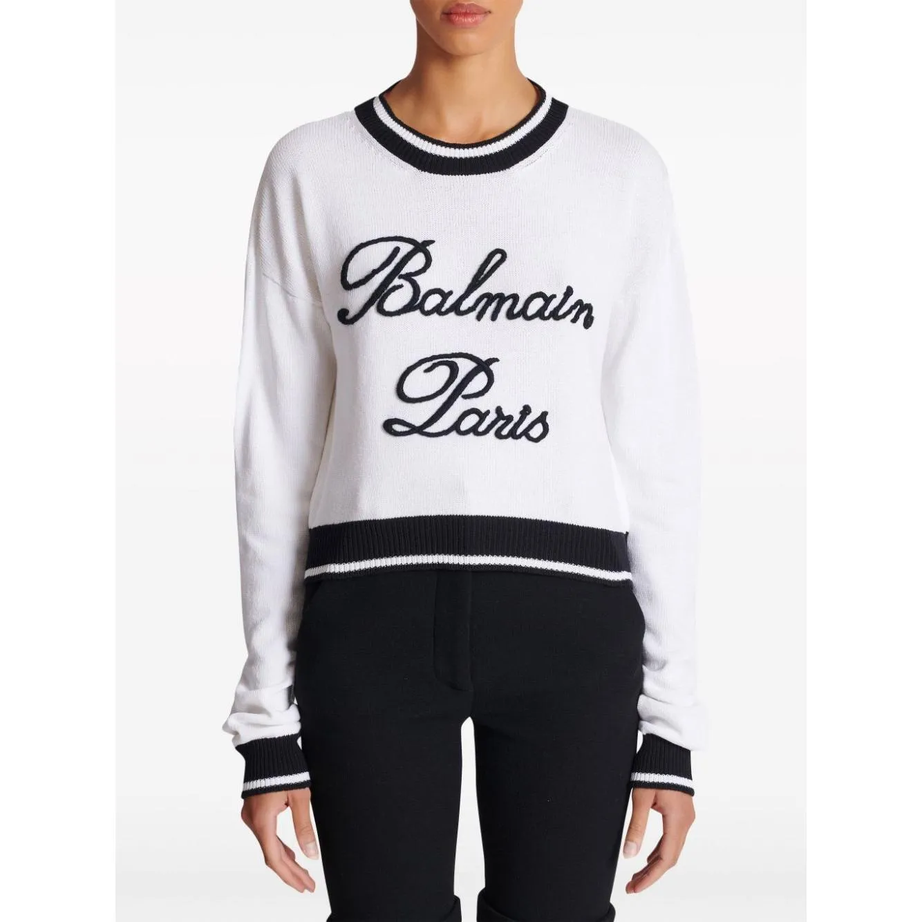 Balmain Sweaters White