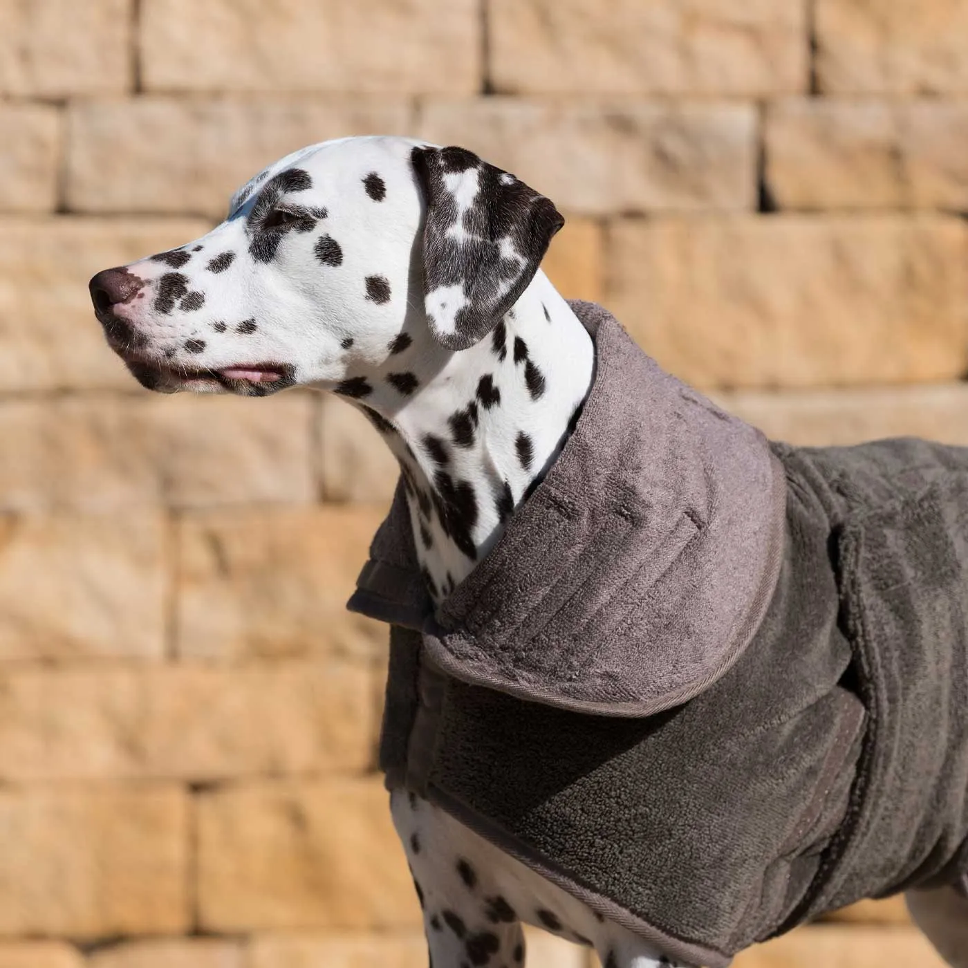 Bamboo Drying Coat in Mole by Lords & Labradors