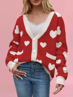 Cozy Heart Cardigan for Trendy Fall Layers