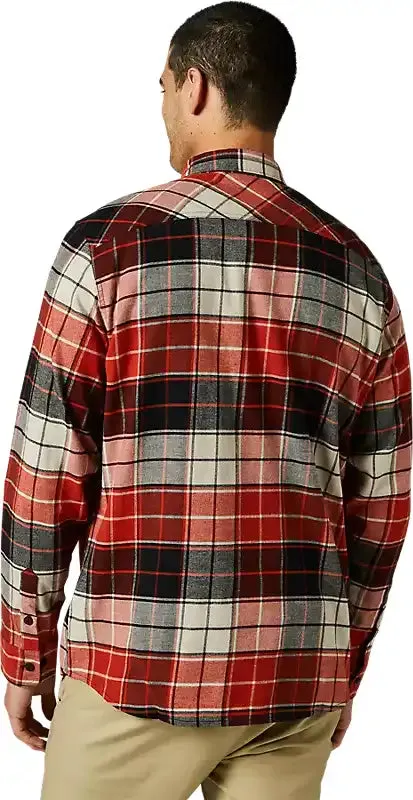 Fox Grainz Utility Flannel Mens Shirt