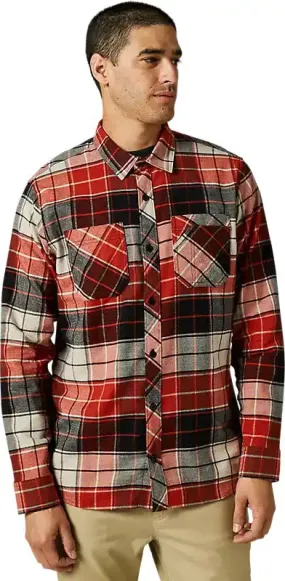 Fox Grainz Utility Flannel Mens Shirt