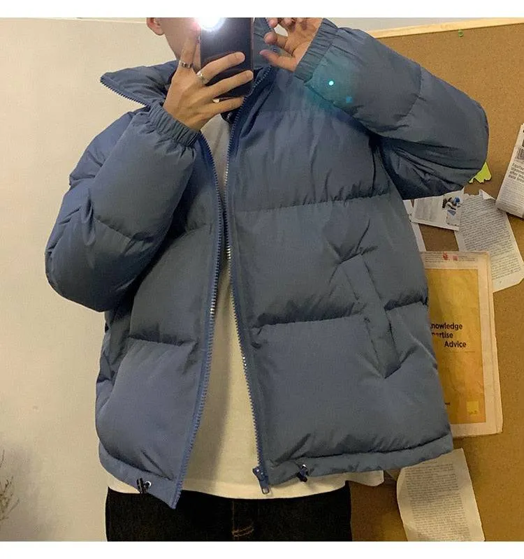 LAPPSTER Men's 2023 Colorful Bubble Coat Hip Hop Parka