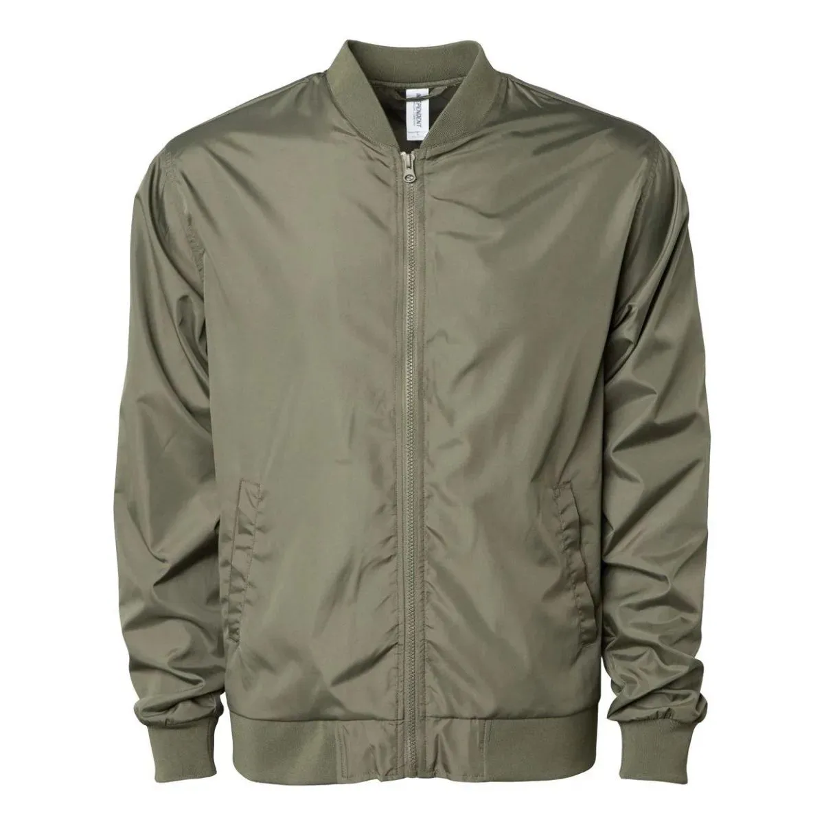 Lightweight bomber jacket from Independent Trading Co.