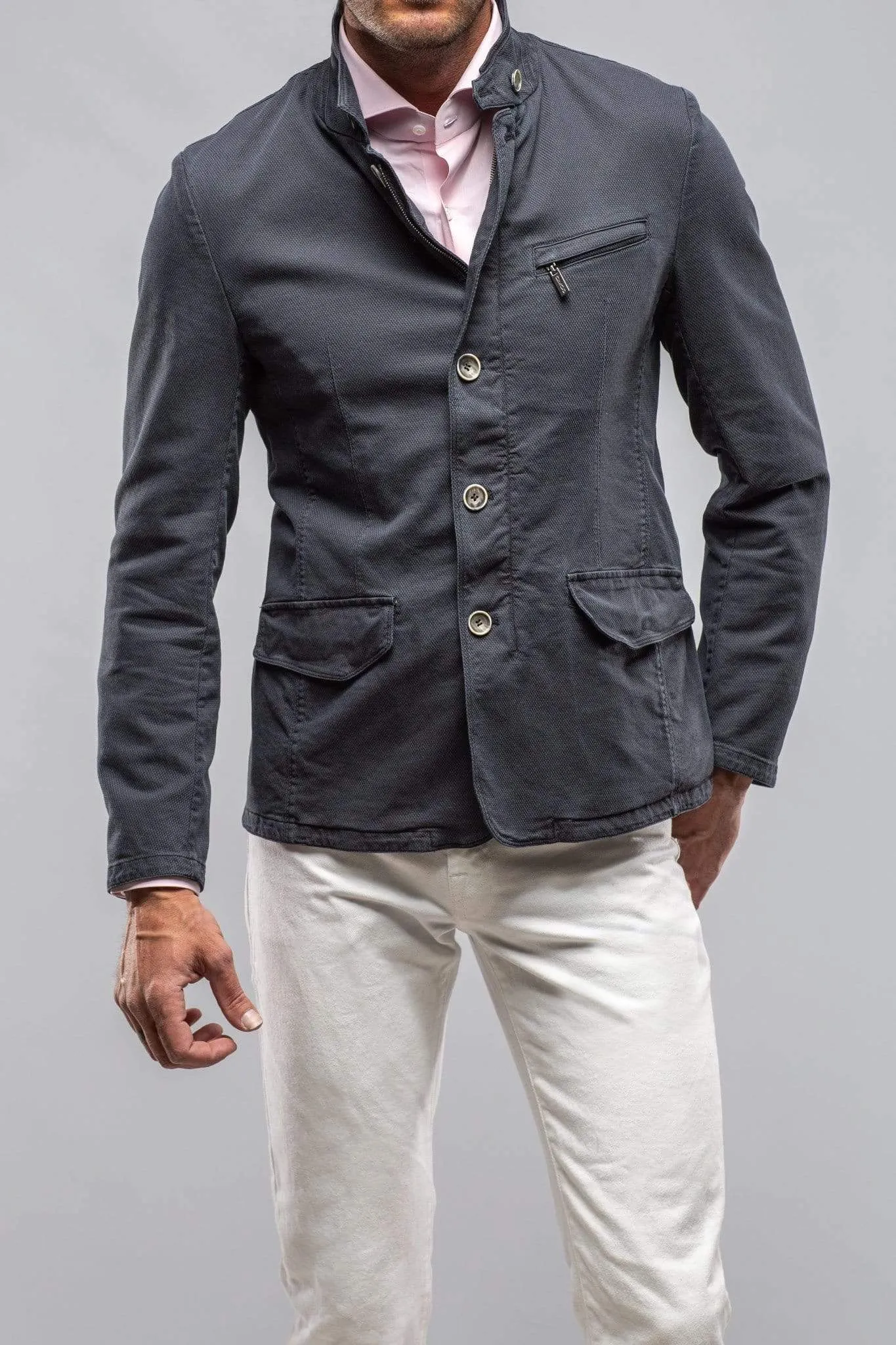 Lyndhurst Lightweight Jacket In Navy