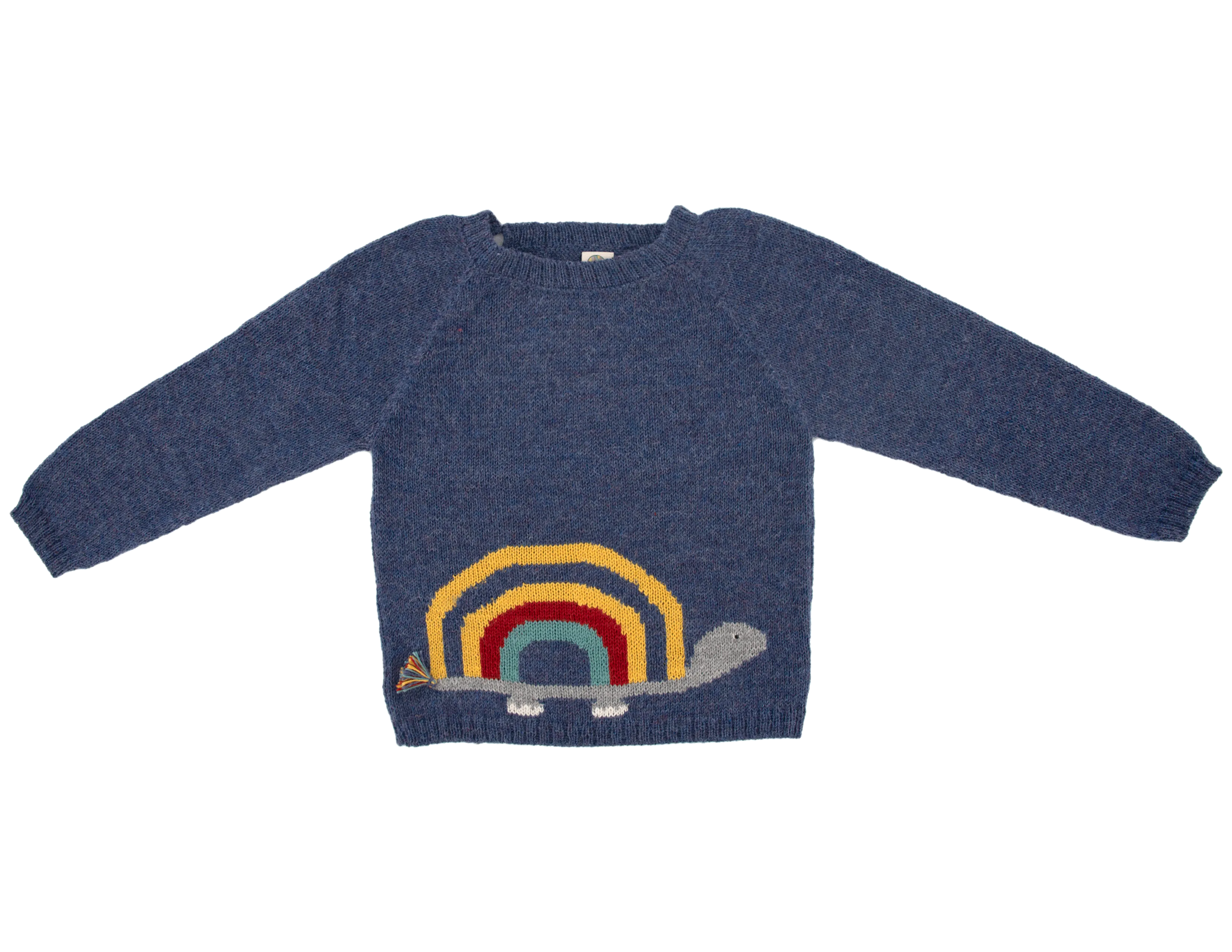 NW419 Turtle Sweater in Blue