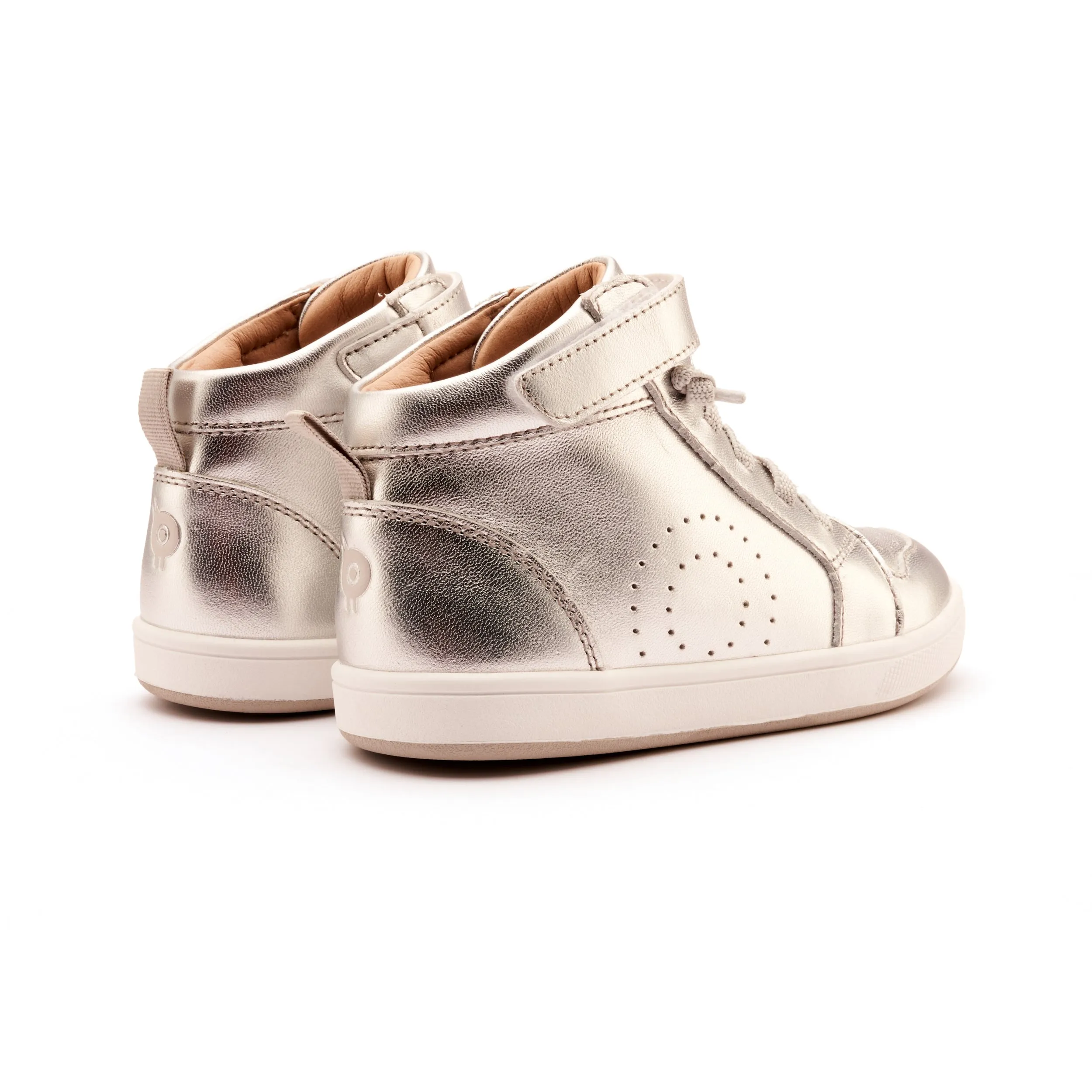 Old Soles Boy's and Girl's The Skill Casual Shoes - Silver