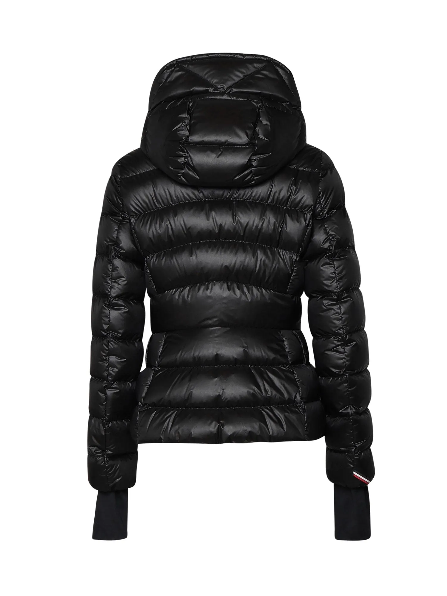 Padded Black Jacket with Hood