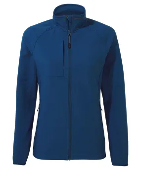 Poseidon Blue - Expert women’s Basecamp softshell jacket