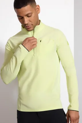 Rove 1/2 Zip - Shadow Lime