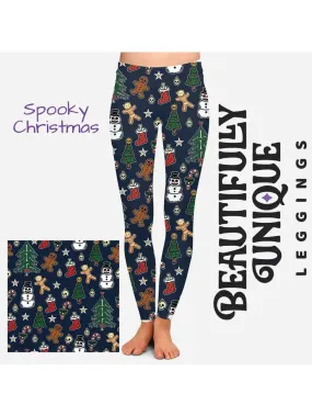 Spooky Christmas Leggings