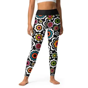 SUGAR BLOOM -2- Yoga Leggings