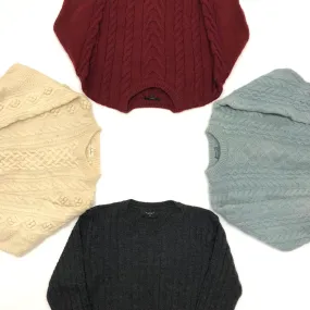 Vintage Cable/Aran Knitted Sweaters