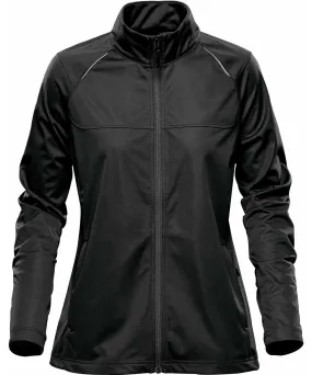 Womens Greenwich lightweight softshell | Black