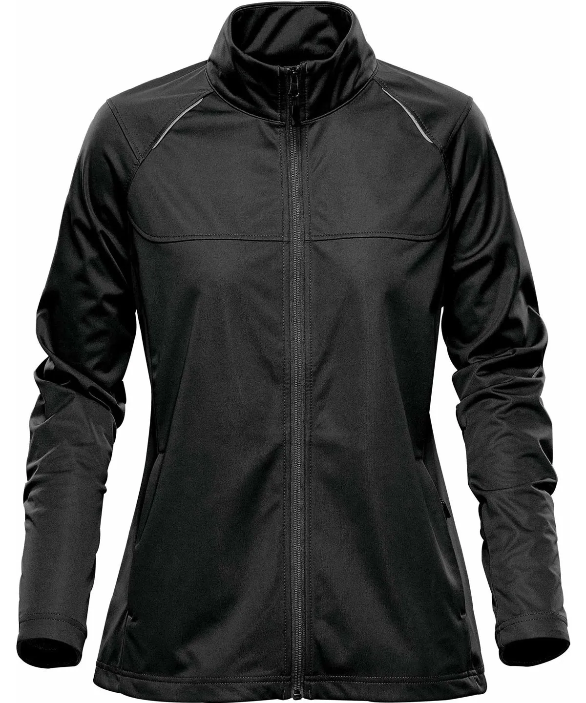 Womens Greenwich lightweight softshell | Black